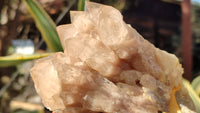 Natural Cascading Smokey Quartz Clusters x 2 From Luena, Congo