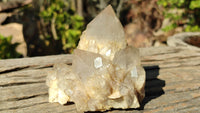 Natural Cascading Smokey Quartz Clusters x 2 From Congo