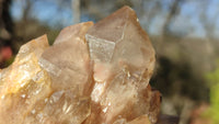 Natural Cascading Smokey Quartz Clusters x 2 From Congo