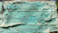 Natural Drusy Coated Chrysocolla Dolomite Specimen x 1 From Likasi, Congo