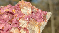 Natural Pink Salrose Cobaltion Dolomite Specimens x 6 From Kakanda, Congo