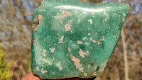 Polished Emerald Mtorolite Chrysoprase Plates  x 6 From Zimbabwe