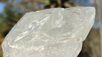 Natural Large Double Terminated Clear Quartz Crystals  x 4 From Madagascar