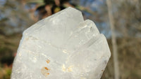 Natural Large Double Terminated Clear Quartz Crystals  x 4 From Madagascar