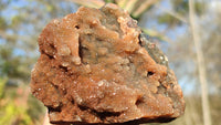 Natural Rare Libethenite Crystals With Drusy Dolomite On Banded Ironstone Matrix  x 6 From Congo