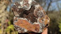 Natural Rare Libethenite Crystals With Drusy Dolomite On Banded Ironstone Matrix  x 6 From Congo