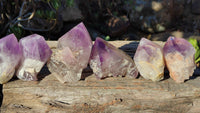 Polished Stunning Amethyst Crystals x 6 From Southern Africa