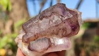 Natural Window Amethyst Quartz Crystals  x 6 From Chiredzi, Zimbabwe