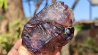 Natural Window Amethyst Quartz Crystals  x 6 From Chiredzi, Zimbabwe