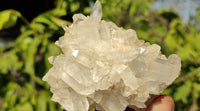 Natural Small Clear Quartz Clusters  x 12 From Madagascar