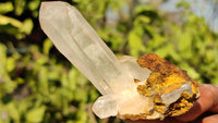 Natural Small Clear Quartz Clusters  x 12 From Madagascar