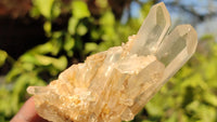 Natural Small Clear Quartz Clusters  x 12 From Madagascar