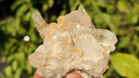 Natural Small Clear Quartz Clusters  x 12 From Madagascar