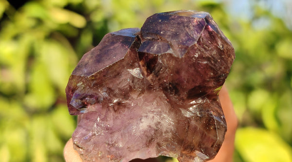 Natural Window Amethyst Crystal Specimens  x 12 From Chiredzi, Zimbabwe