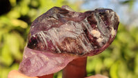 Natural Window Amethyst Crystal Specimens  x 12 From Chiredzi, Zimbabwe