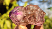 Natural Window Amethyst Crystal Specimens  x 12 From Chiredzi, Zimbabwe