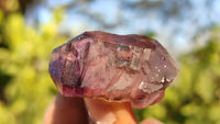 Natural Window Amethyst Crystal Specimens  x 12 From Chiredzi, Zimbabwe