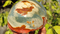 Polished Polychrome Jasper Domed Pieces  x 3 From Madagascar