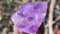 Polished Small Window Amethyst Points x 12 From Ankazobe, Madagascar