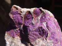 Natural Metallic Purpurite Cobbed Specimens  x 6 From Erongo, Namibia - Toprock Gemstones and Minerals 