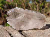 Natural Clear Bright Amethyst & Smokey Brandberg Quartz Crystals x 20 From Brandberg, Namibia