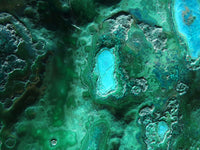 Polished Malacholla (Malachite & Chrysocolla) Free Form  x 1 From Kulukuluku, Congo - TopRock