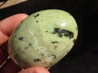 Polished Spotted Leopard Stone Eggs  x 6 From Zimbabwe - Toprock Gemstones and Minerals 