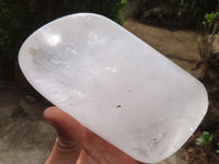 Polished Clear Quartz Standing Free Forms x 4 From Madagascar