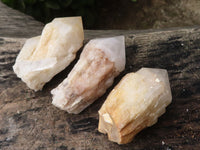 Natural Highly Selected Pineapple Candle Quartz Crystals  x 12 From Madagascar - Toprock Gemstones and Minerals 