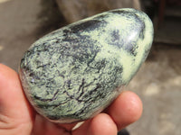 Polished Leopard stone Gallets  x 12 From Inyanga, Zimbabwe