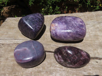 Polished Large Gem Lithium Mica Lepidolite Free Forms -  x Sold per 2 Kg  From Zimbabwe - TopRock