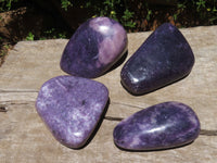 Polished Large Gem Lithium Mica Lepidolite Free Forms -  x Sold per 2 Kg  From Zimbabwe - TopRock