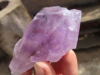 Natural Jacaranda Amethyst Crystals x 12 From Mumbwa, Zambia