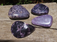 Polished Large Gem Lithium Mica Lepidolite Free Forms -  x Sold per 2 Kg  From Zimbabwe - TopRock