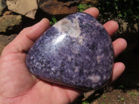 Polished Large Gem Lithium Mica Lepidolite Free Forms -  x Sold per 2 Kg  From Zimbabwe - TopRock