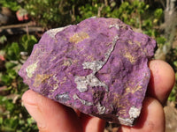 Natural Metallic Purpurite Cobbed Specimens  x 12 From Erongo, Namibia - Toprock Gemstones and Minerals 