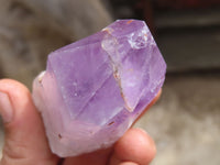 Natural Jacaranda Amethyst Crystals x 12 From Mumbwa, Zambia