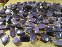 Polished Gem Lithium Mica Angular Lepidolite Standing & Display Free Forms -  x Sold per 2kg  From Zimbabwe - TopRock