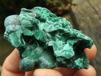 Natural Chatoyant Silky Malachite Specimens  x 6 From Kasompe, Congo - TopRock