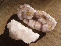 Natural Mixed Selection Of Spirit Quartz Clusters x 6 From Boekenhouthoek, South Africa