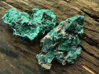 Natural Chatoyant Silky Malachite Specimens  x 6 From Kasompe, Congo - TopRock