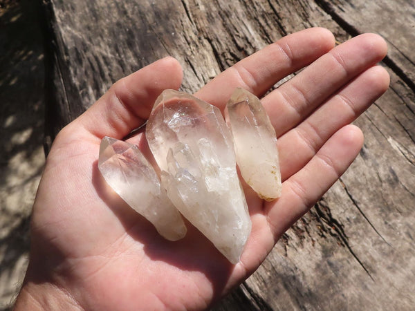 Polished Single Smokey Quartz Crystals  x 1.9 Kg Lot From Zimbabwe - TopRock