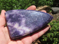 Polished Gem Lithium Mica Angular Lepidolite Standing & Display Free Forms -  x Sold per 2kg  From Zimbabwe - TopRock