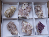 Natural Mixed Spirit Quartz Clusters  x 6 From Boekenhouthoek, South Africa - TopRock