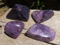 Polished Gem Lithium Mica Angular Lepidolite Standing & Display Free Forms -  x Sold per 2kg  From Zimbabwe - TopRock