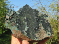 Natural Rare Copper Phosphate Libethenite On Dolomite Specimen x 1 From Shituru, Congo - TopRock