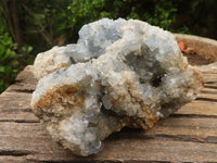 Natural Crystal Centred Pale Celestite Geodes  x 2 From Sakoany, Madagascar - Toprock Gemstones and Minerals 