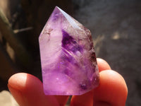 Polished Small Amethyst Points x 12 From Ambatondrazaka, Madagascar