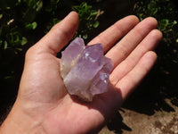 Natural Amethyst Quartz Crystal Clusters  x 14 From Mumbwa, Zambia - TopRock