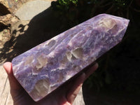 Polished Purple Lepidolite Point x 1 From Madagascar - TopRock